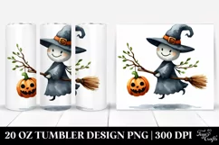 Simple Funny Haloween Broomstick 20 Oz Tumbler Product Image 1
