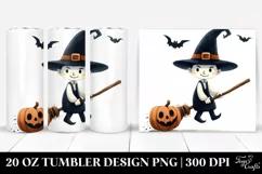 Simple Funny Haloween Broomstick 20 Oz Tumbler Product Image 1