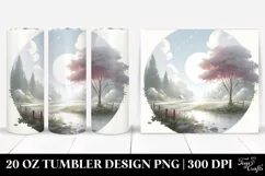 Simple Digital Painting | 20 oz Tumbler Product Image 1