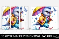 Baby Dove Running | 20 oz Tumbler Product Image 1