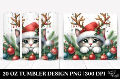Christmas PNG 20 Oz Tumbler Design Product Image 1