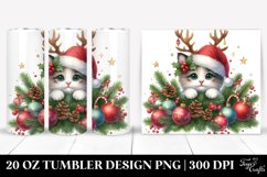 Christmas PNG 20 Oz Tumbler Design Product Image 1