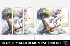 Cute Baby Unicorn Dancing | 20 Oz Tumbler Product Image 1