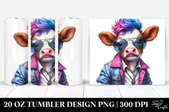 Cute Baby Cow Model PNG Product Image 1