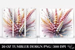Abstract Heather Watercolor 20 Oz Tumbler Product Image 1