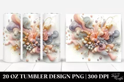 Glossy Heather Clipart 20 Oz Tumbler Product Image 1