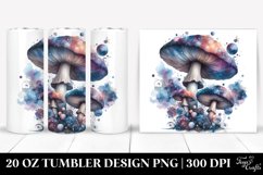 Detailed Mystical Mushroom Tumbler | 20 oz Tumbler Product Image 1