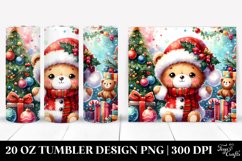Expressive Cute Watercolor Design 20 Oz Tumbler Product Image 1