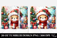 Expressive Cute Watercolor Design 20 Oz Tumbler Product Image 1