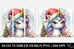 Cute Watercolor Unicorn Clipart Product Image 1