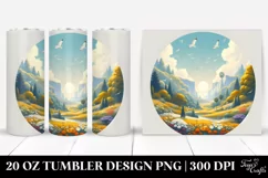 Simple Digital Painting | 20 oz Tumbler Product Image 1