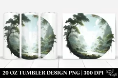 Simple Digital Painting | 20 oz Tumbler Product Image 1