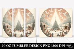 Simple Nativity Scene Design 20 Oz Tumbler Product Image 1