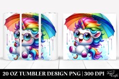 Excited Baby Unicorn Stylized After PNG Product Image 1
