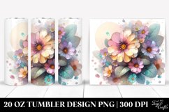 Shiny Retro Frame Primrose 20 Oz Tumbler Product Image 1