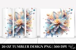 Abstract Pastel Shiny Narcissus Made of - 20 Oz Tumbler Product Image 1