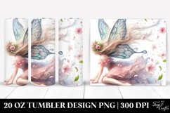 Watercolor Fairy Tumbler Product Image 1