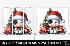 Christmas PNG 20 Oz Tumbler Design Product Image 1