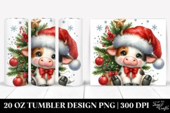 Christmas PNG 20 Oz Tumbler Design Product Image 1