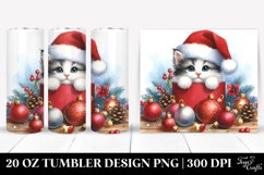 Christmas PNG 20 Oz Tumbler Design Product Image 1