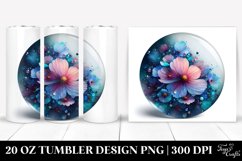 Watercolor Cosmos Tumbler Product Image 1