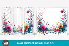 Abstract Vibrant Horizontal Frame | 20 oz Tumbler Product Image 1