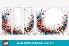 Abstract Vibrant Horizontal Frame | 20 oz Tumbler Product Image 1
