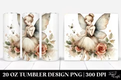 Retro Whimsical Fairy | 20 oz Tumbler Product Image 1