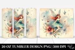 Retro Whimsical Fairy | 20 oz Tumbler Product Image 1