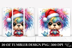 Expressive Baby Mastiff with Crazy Haircut PNG Product Image 1