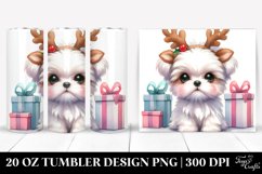 Expressive Baby with Reindeer Horns PNG Product Image 1