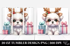 Expressive Baby with Reindeer Horns PNG Product Image 1