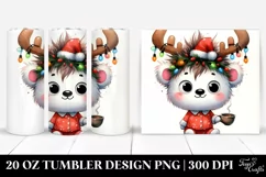 Winter Polar Bear with Crazy Haircut PNG Product Image 1