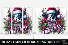 Christmas PNG 20 Oz Tumbler Design Product Image 1
