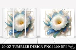 Glossy Morning Glory | 20 Oz Tumbler Product Image 1