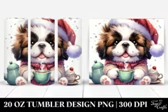 Expressive Baby Maltese with Crazy Haircut PNG Product Image 1
