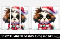 Expressive Baby Maltese with Crazy Haircut PNG Product Image 1
