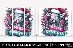 Christmas PNG 20 Oz Tumbler Design Product Image 1
