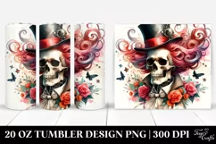 Watercolor Halloween Image - 20 Oz Tumbler Product Image 1