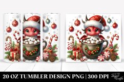 Christmas PNG 20 Oz Tumbler Design Product Image 1