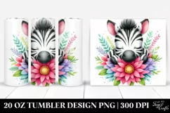 Cute Baby Zebra | 20 oz Tumbler Product Image 1