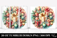 Christmas PNG 20 Oz Tumbler Design Product Image 1