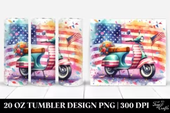Vintage Confetti Scooter | 20 oz Tumbler Product Image 1