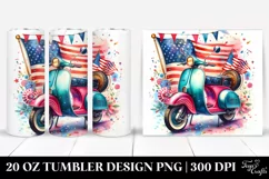 Vintage Confetti Scooter | 20 oz Tumbler Product Image 1