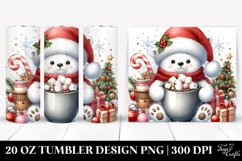 Christmas PNG 20 Oz Tumbler Design Product Image 1