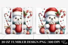 Christmas PNG 20 Oz Tumbler Design Product Image 1