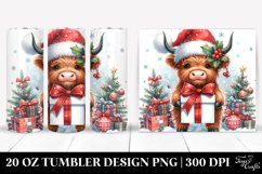 Christmas PNG 20 Oz Tumbler Design Product Image 1