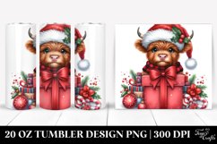 Christmas PNG 20 Oz Tumbler Design Product Image 1