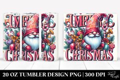 Christmas PNG 20 Oz Tumbler Design Product Image 1