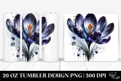 Glossy Crocus | 20 oz Tumbler Product Image 1